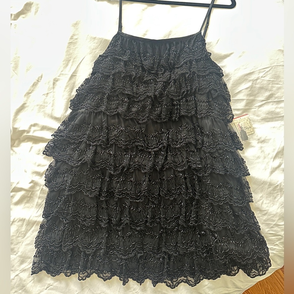 Free People Dance Till We Drop Mini Dress